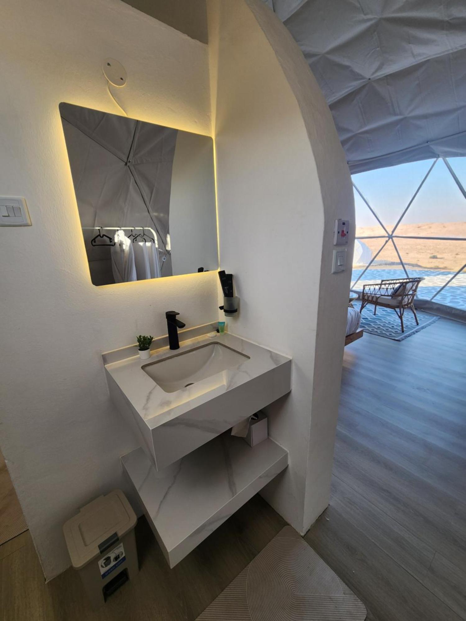 Hotel Bubbles Domes Private Cmp Al Wāşil Zimmer foto