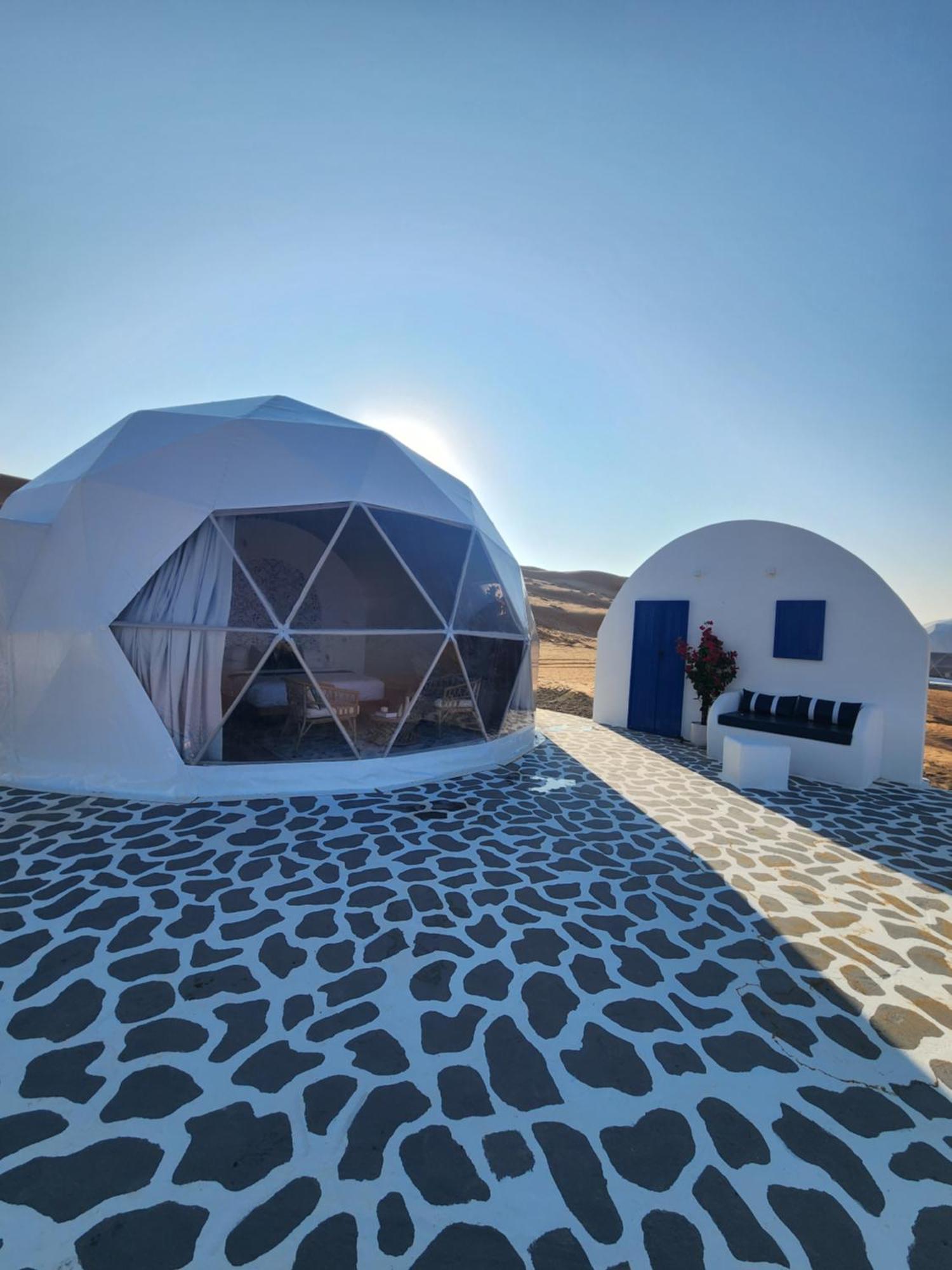 Hotel Bubbles Domes Private Cmp Al Wāşil Zimmer foto