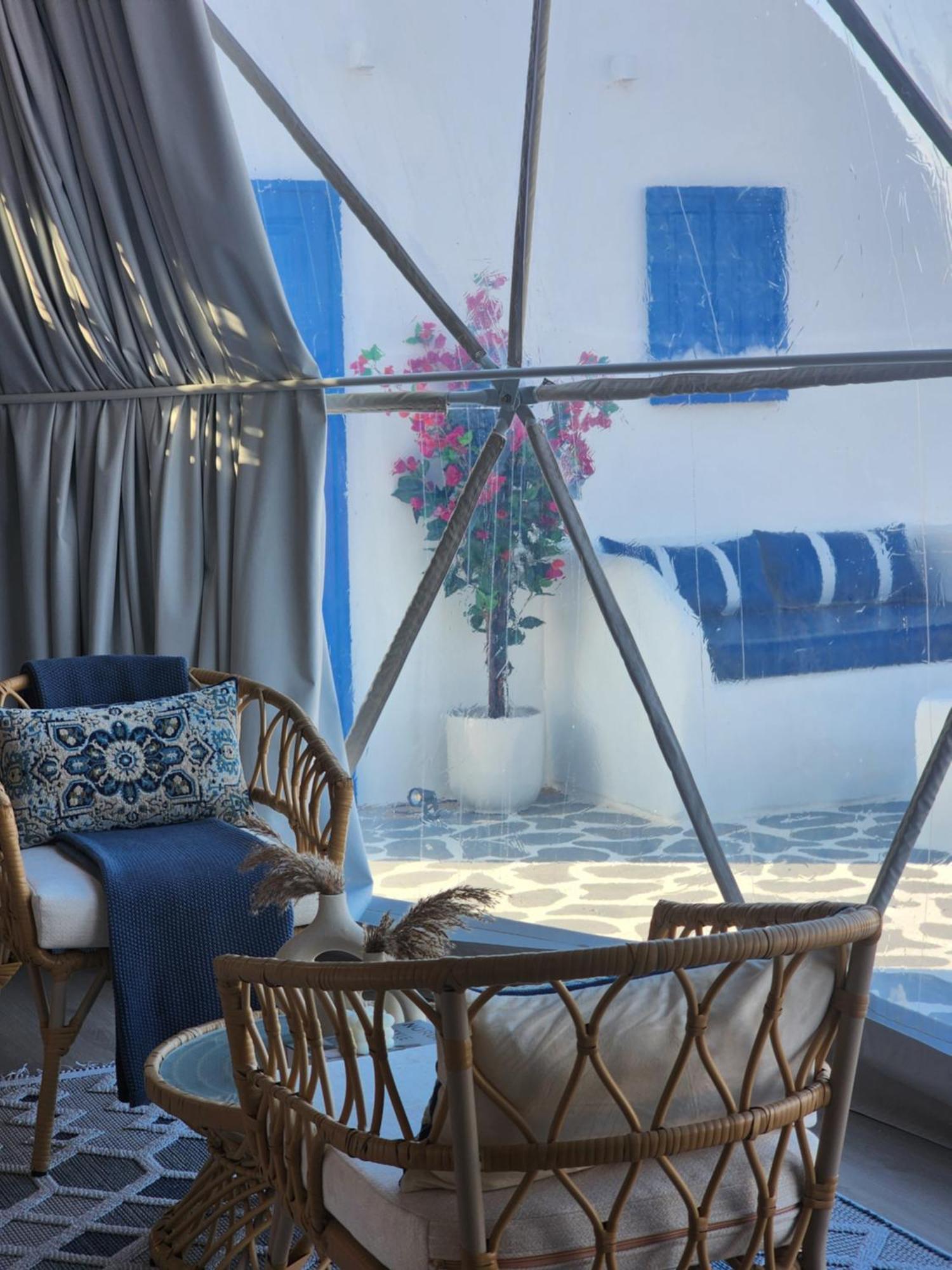 Hotel Bubbles Domes Private Cmp Al Wāşil Zimmer foto