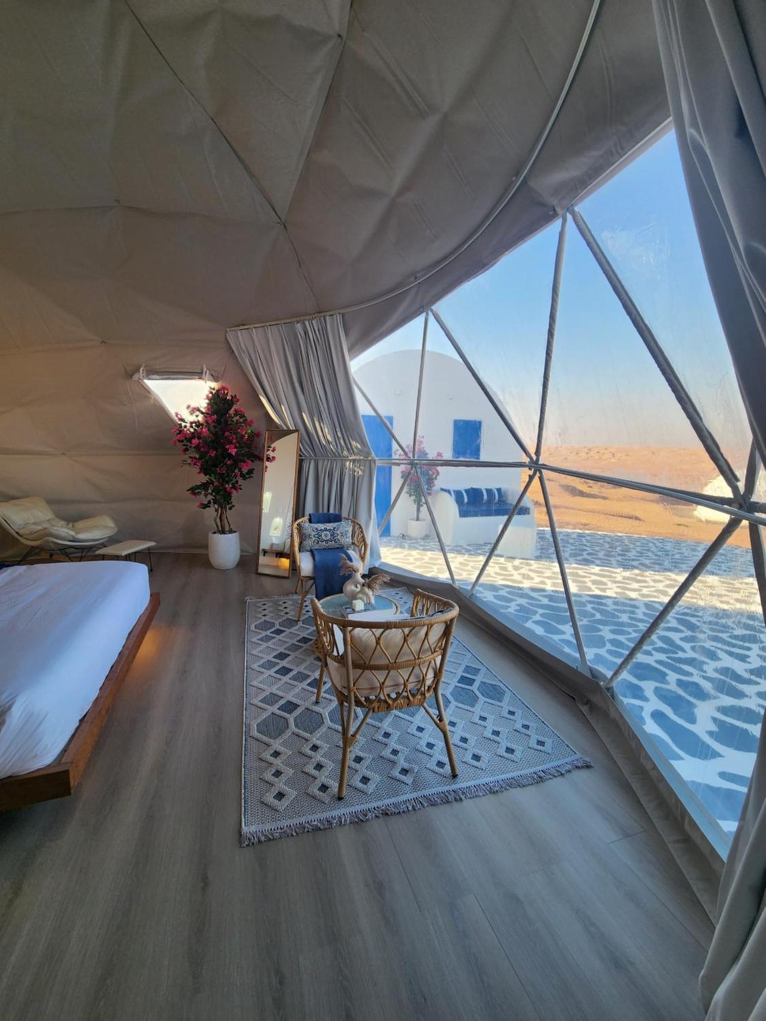 Hotel Bubbles Domes Private Cmp Al Wāşil Zimmer foto