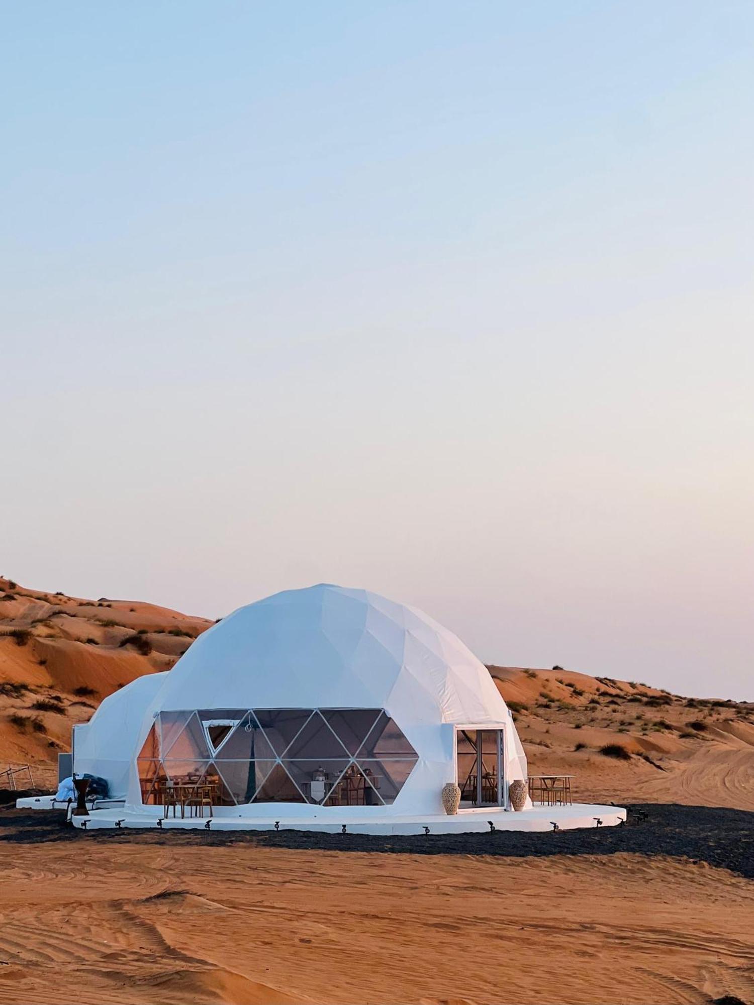 Hotel Bubbles Domes Private Cmp Al Wāşil Exterior foto