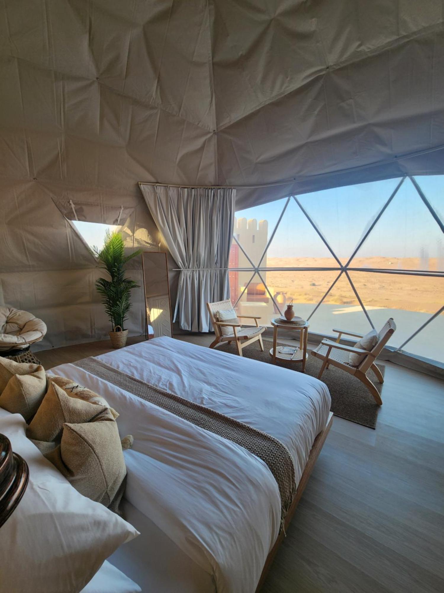 Hotel Bubbles Domes Private Cmp Al Wāşil Zimmer foto