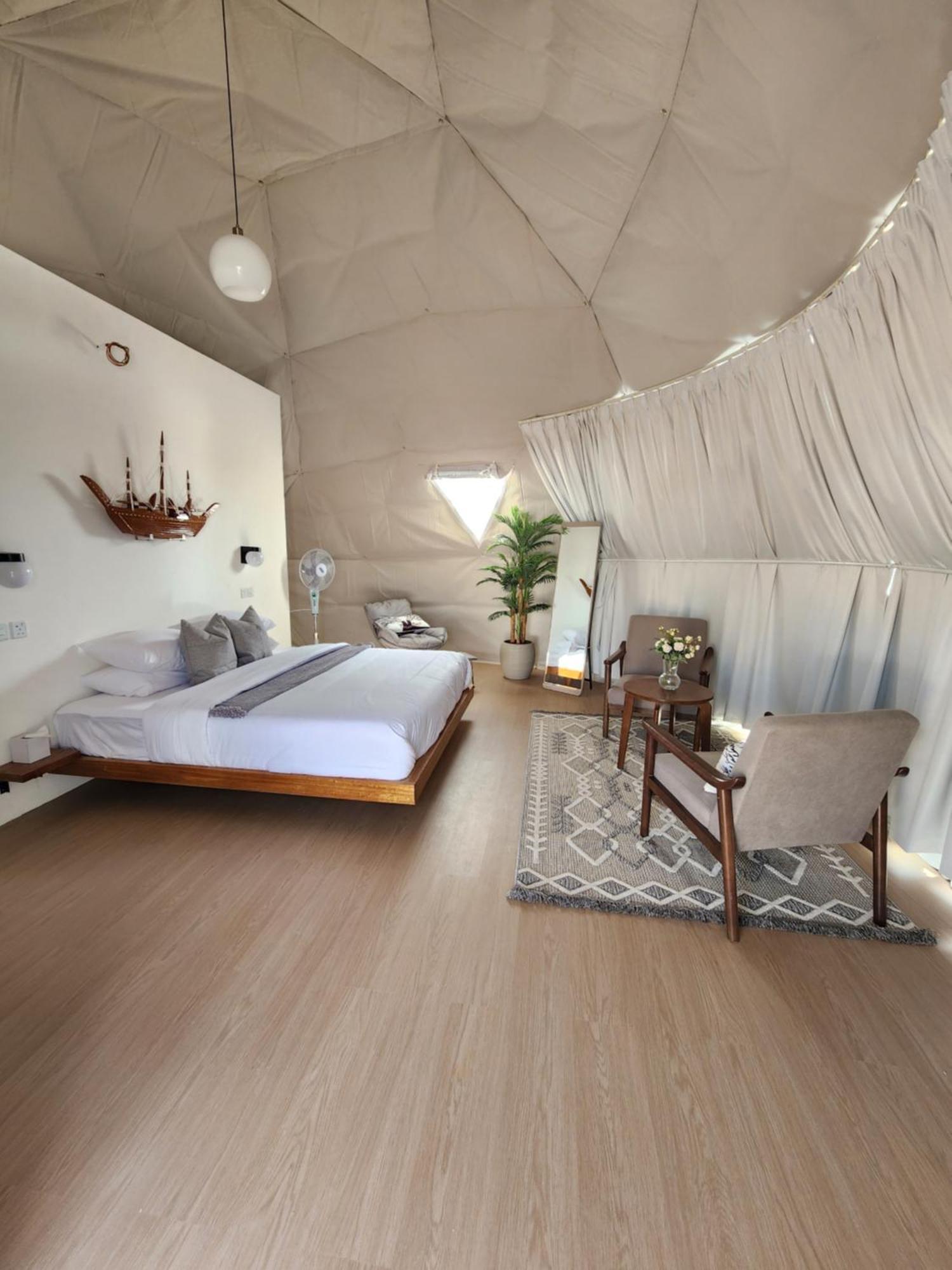 Hotel Bubbles Domes Private Cmp Al Wāşil Zimmer foto