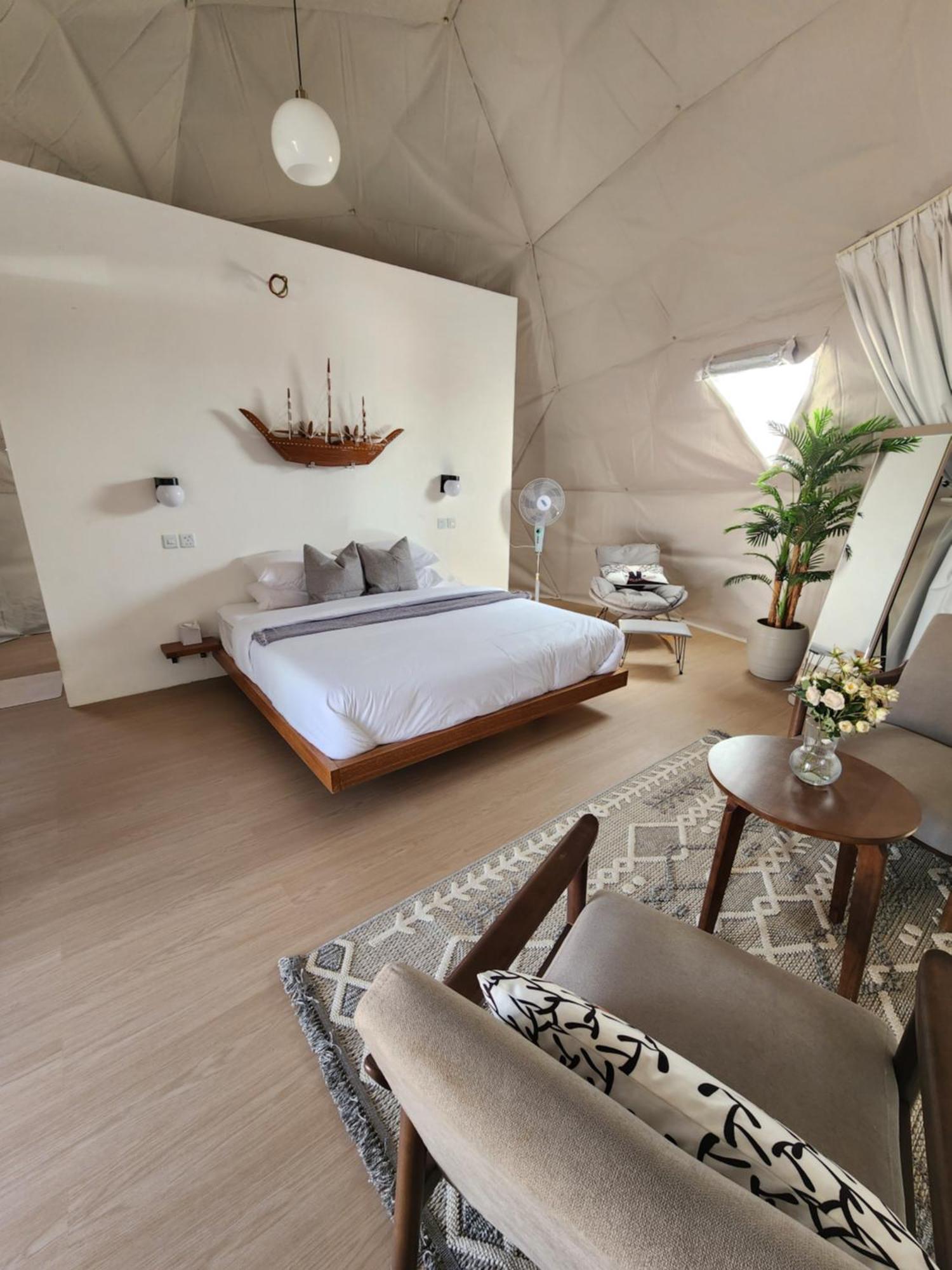 Hotel Bubbles Domes Private Cmp Al Wāşil Zimmer foto