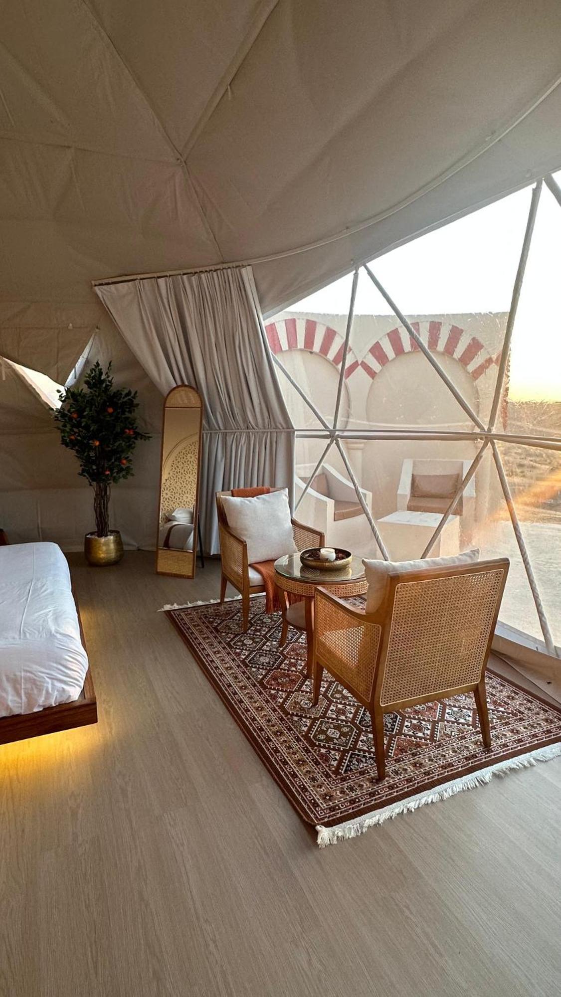 Hotel Bubbles Domes Private Cmp Al Wāşil Zimmer foto