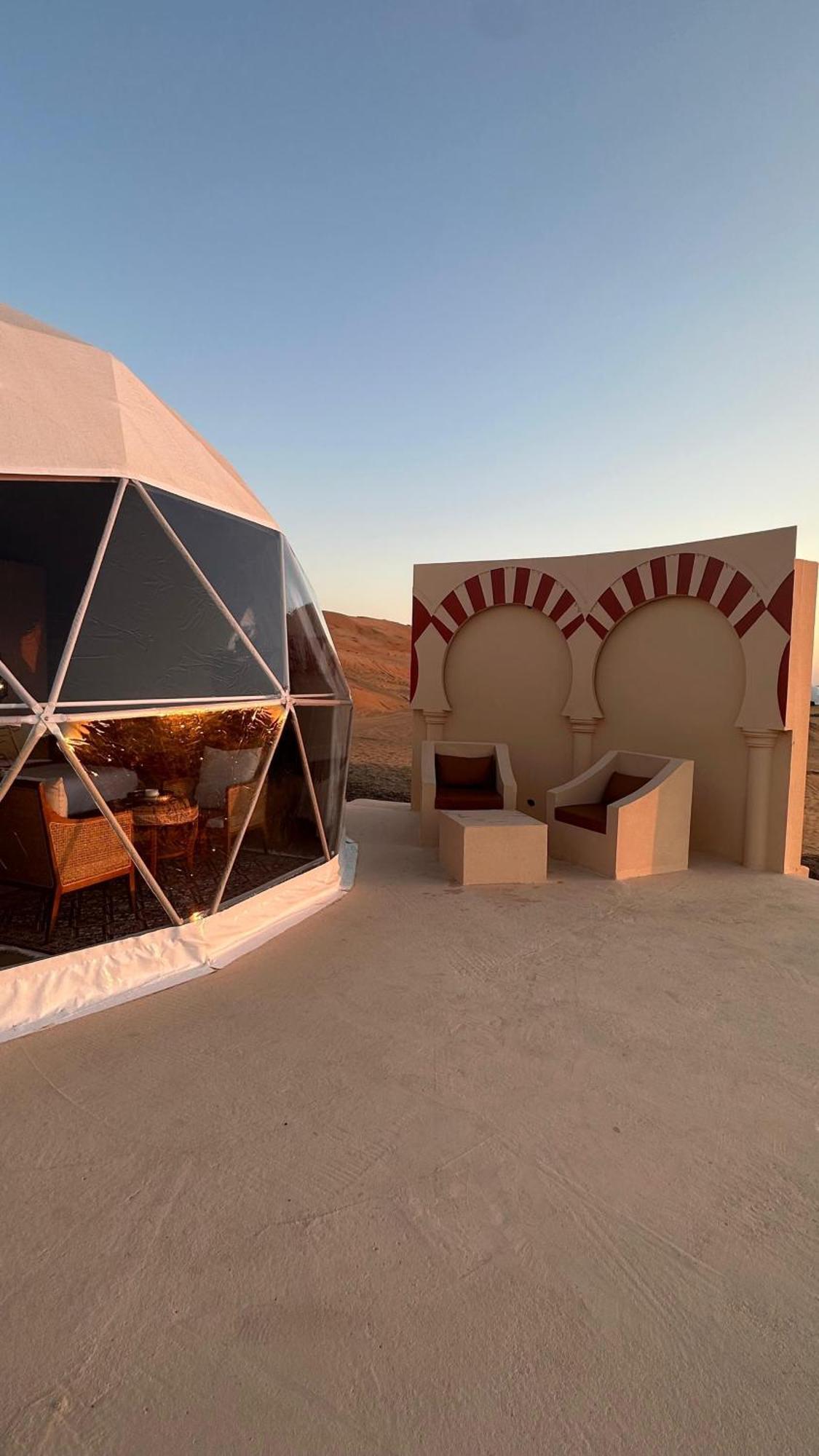 Hotel Bubbles Domes Private Cmp Al Wāşil Zimmer foto